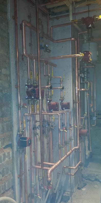 Furnace Boiler Piping Install